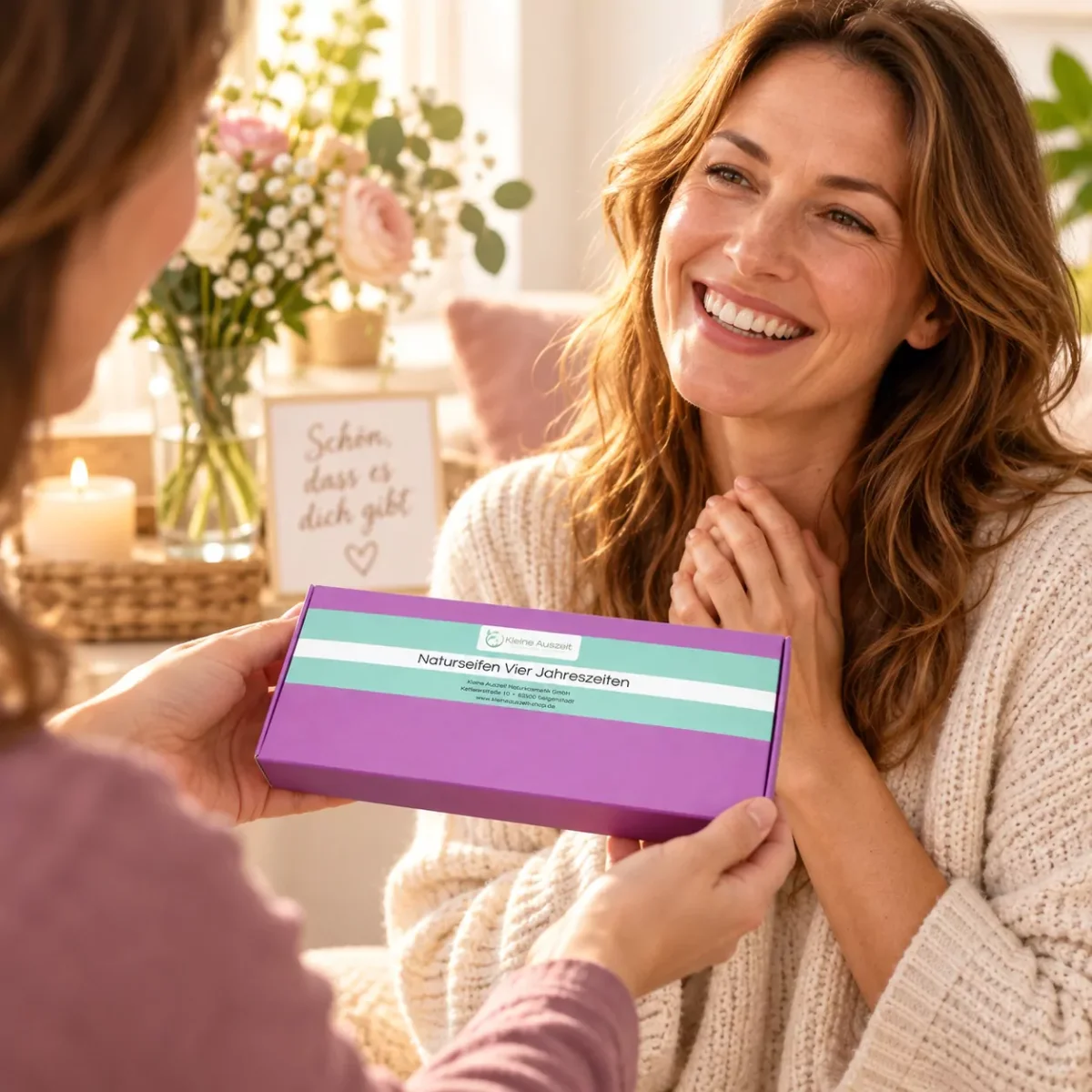 Geschenkbox Naturseifen Vier Jahreszeiten – Bild 4
