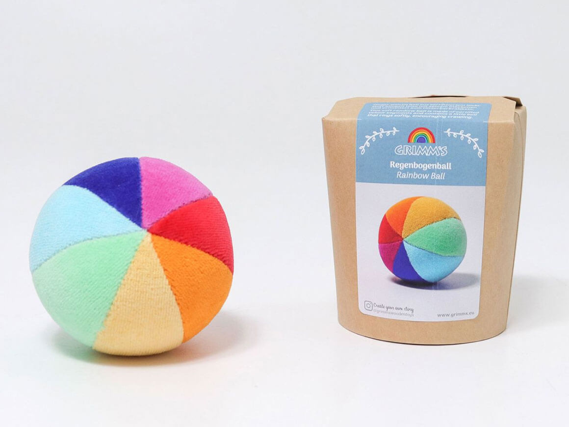 Regenbogenball mit Glöckchen – Bild 5
