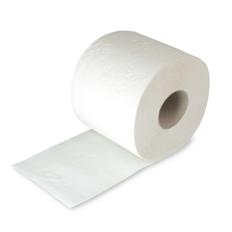 WC Papier, weiß, 3-lagig, 250 Blatt, 1 Palette – Bild 2