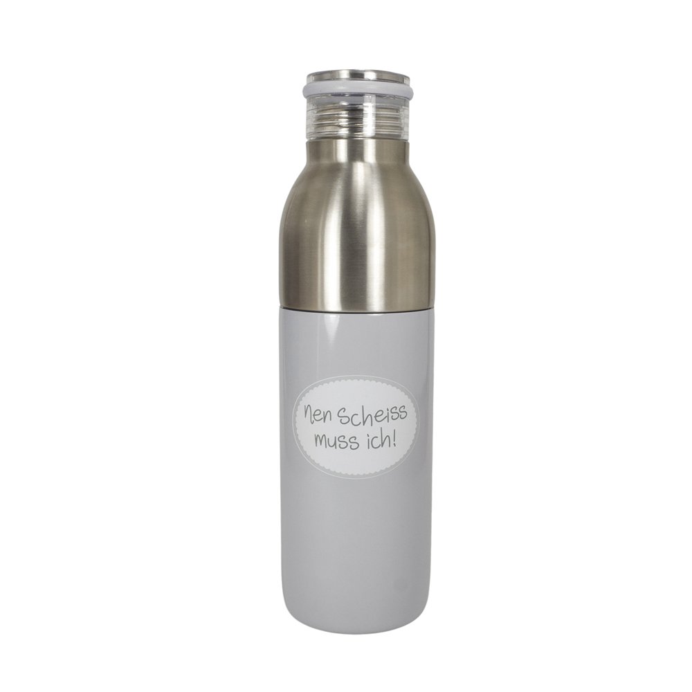 Thermosflasche „nen … muss ich“ – Bild 2