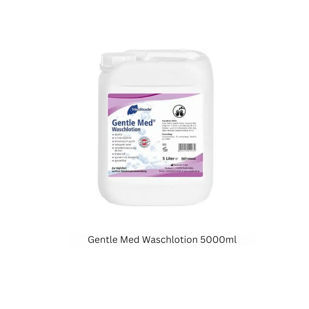Gentle Med Waschlotion PH-Neutral, Alkalifrei 1000 ml Flasche – Bild 4