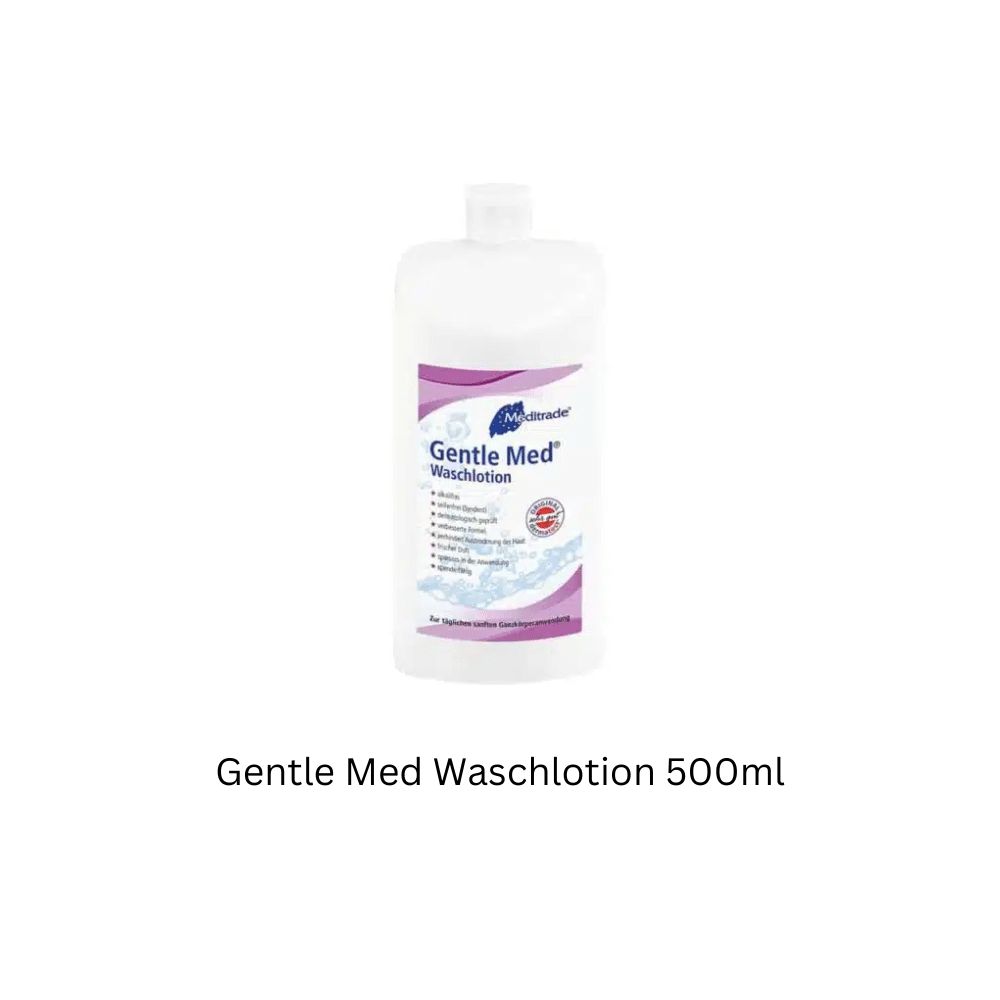 Gentle Med Waschlotion PH-Neutral, Alkalifrei 1000 ml Flasche – Bild 3