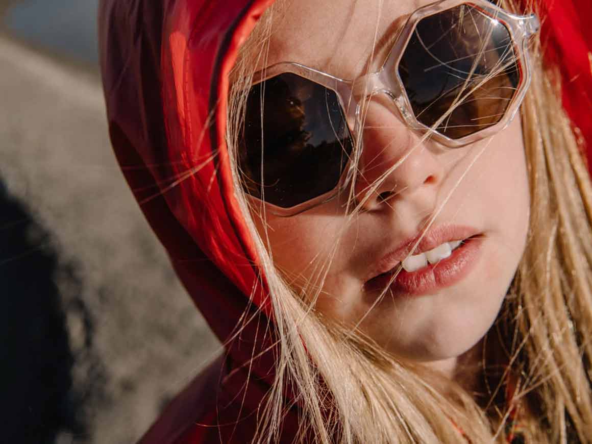 Kindersonnenbrille transparent, YEYE – Bild 7