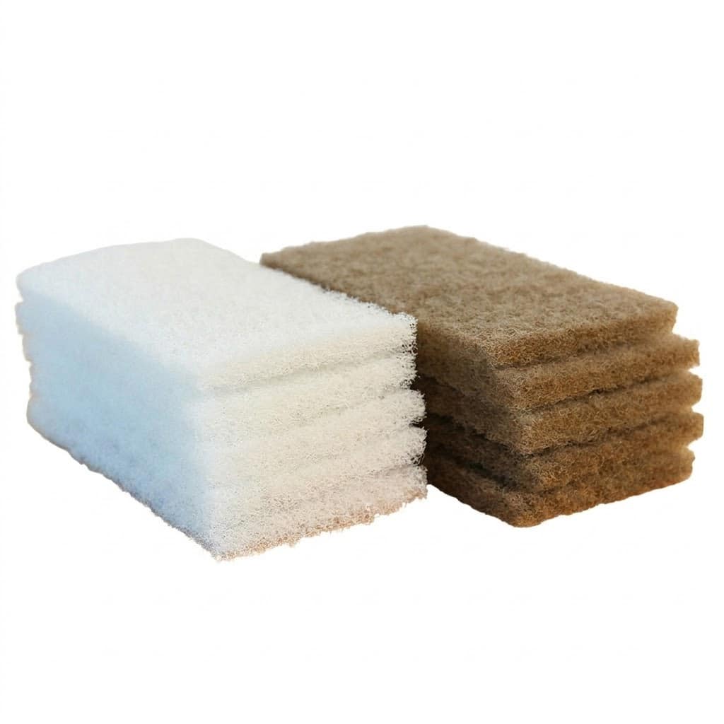 Mini-Handpads für Ölauftrag Polierpads 5er Pack sortenrein – Bild 2