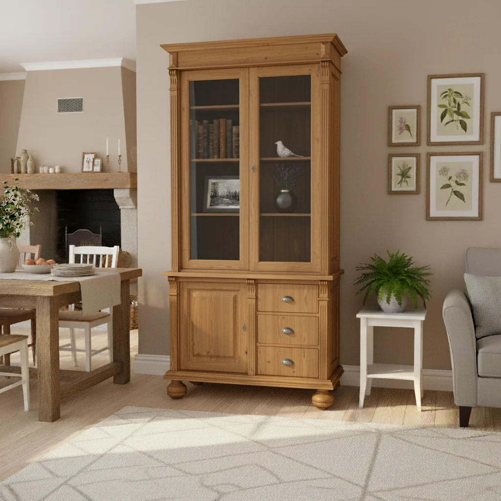 "Nea" - Eleganter Landhaus- Esszimmerschrank – Bild 9