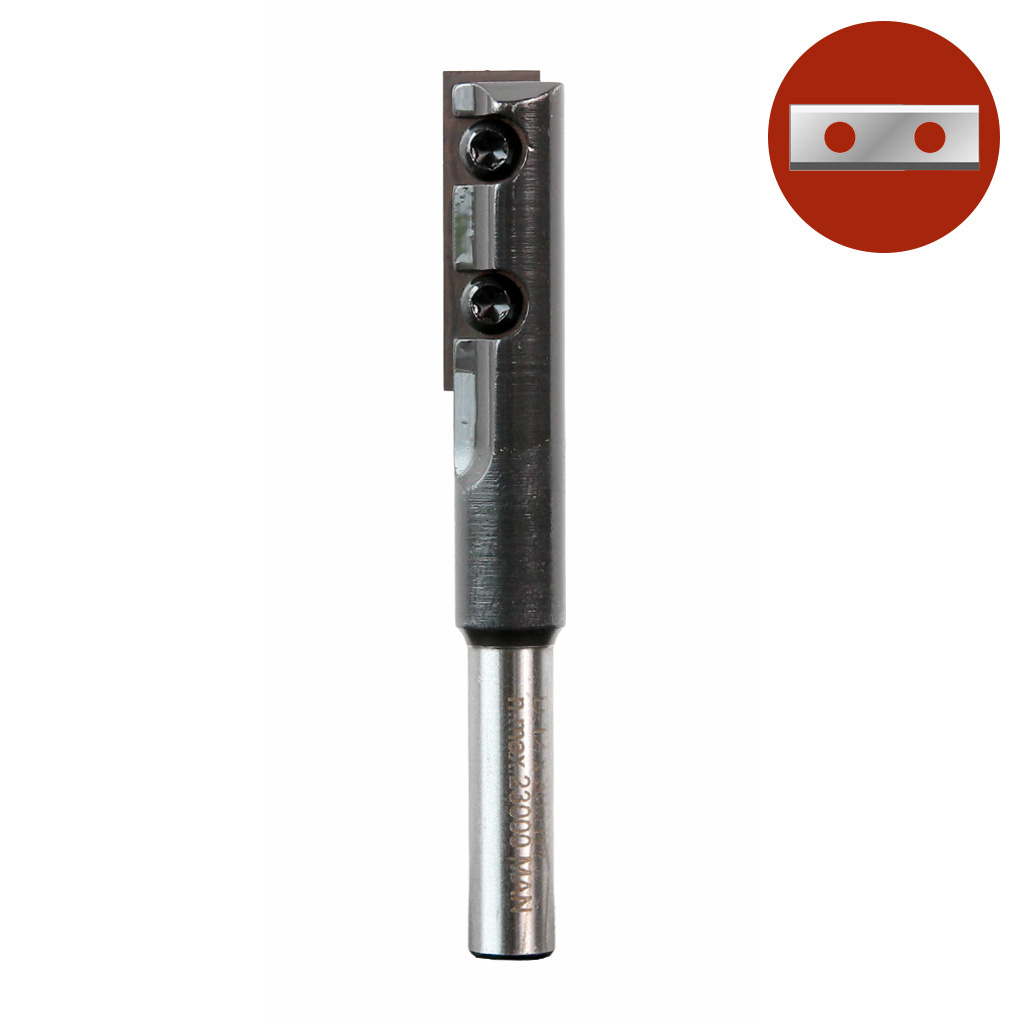 Nutfräser mit Wendemesser Ø 12mm – Bild 2