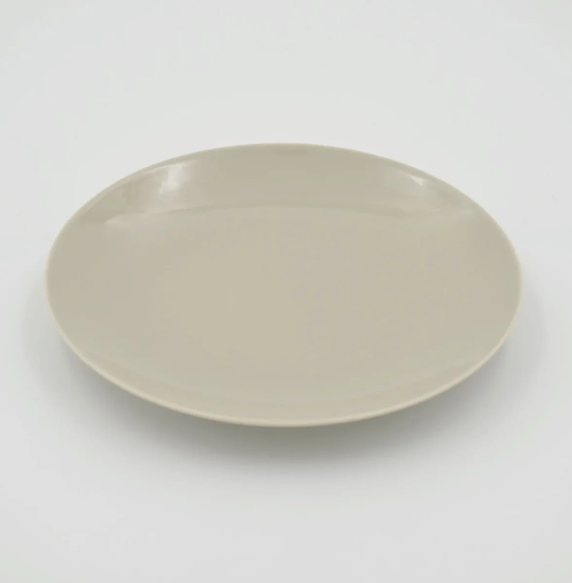 Teller passend zu Apilco Flora, 21cm. Grau, ohne Platinrand – Bild 2