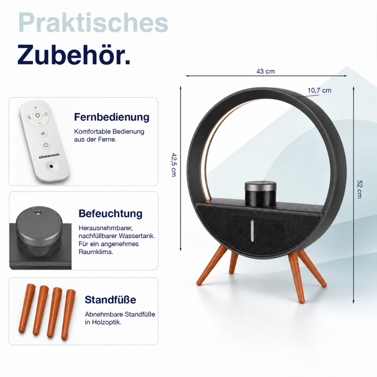 KÖNIGHAUS Prestige Keramik-Heizlüfter – Bild 5