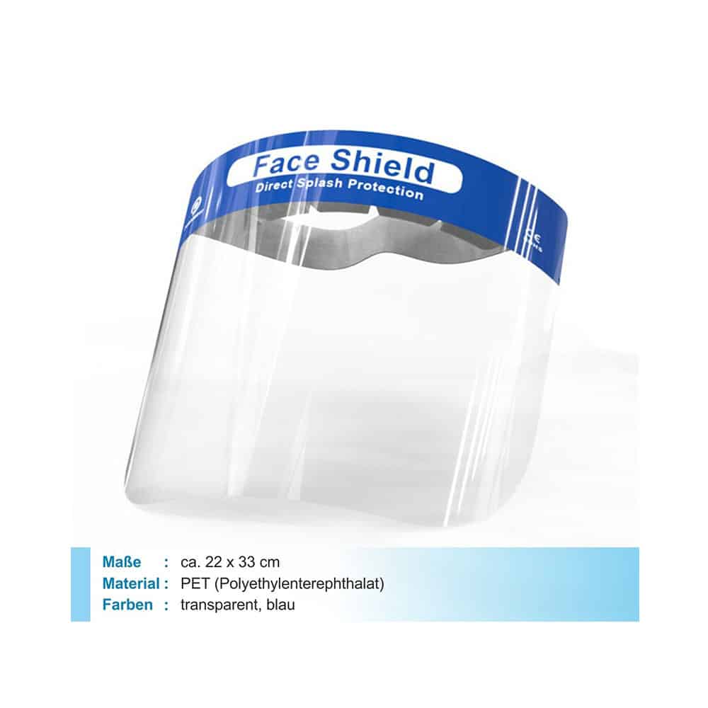 Visier Gesichtsschutz mit Anti-Fog Beschichtung von Faceshield – Bild 3