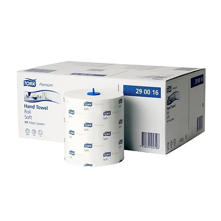Tork Premium Rollenhandtuch, für H1, 2-lagig, FSC, Karton à 6 Rollen – Bild 3