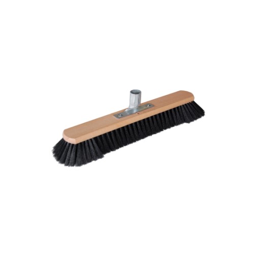 Bodenwischer, 100% Pferdeschweifhaar, 40 cm, Körper Buche – Bild 2