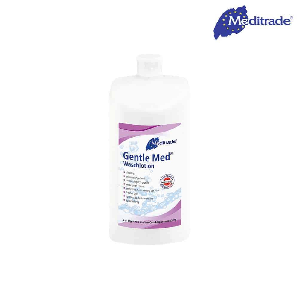 Gentle Med Waschlotion PH-Neutral, Alkalifrei 1000 ml Flasche – Bild 2