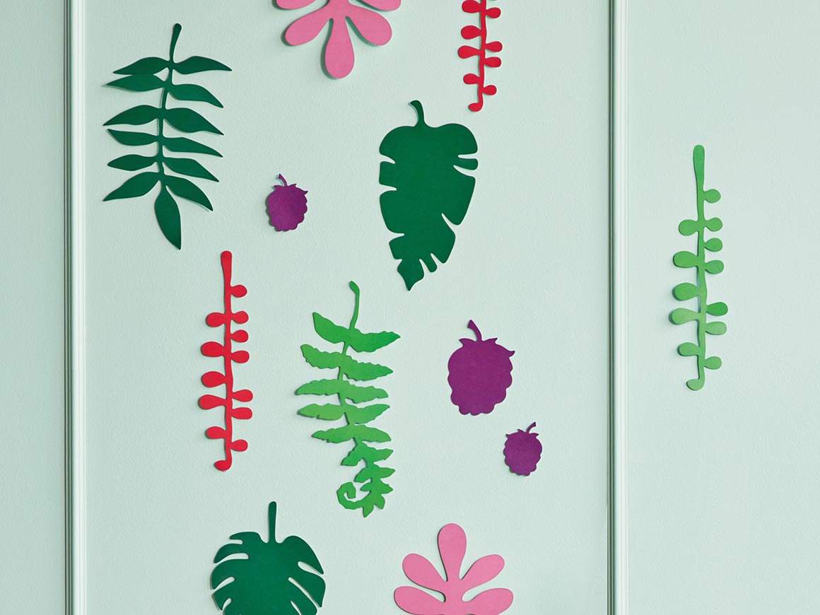 Tropical Leaves Pop out, Wanddeko – Bild 5